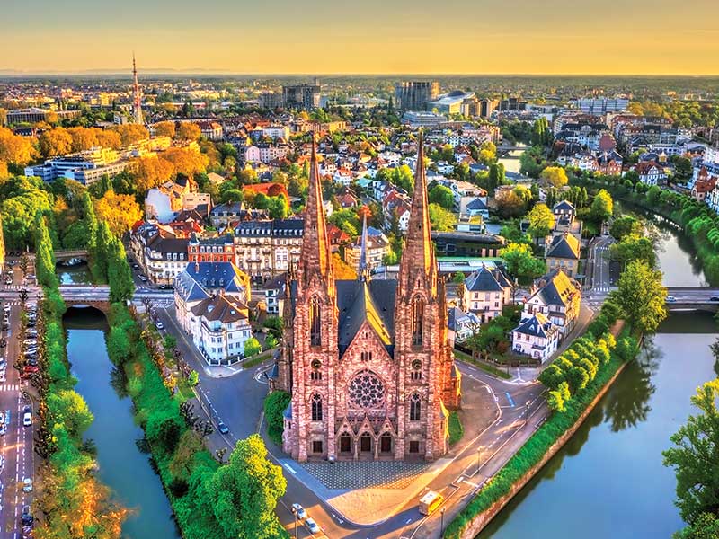 Combiné Terre & Fleuve : Le Rhin romantique et l'Alsace