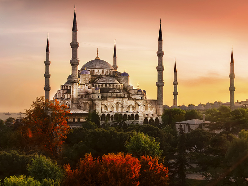 Mosquée bleue à Istanbul