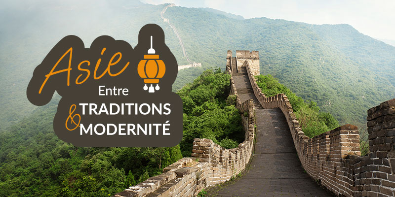 Grande muraille de Chine à l'automne