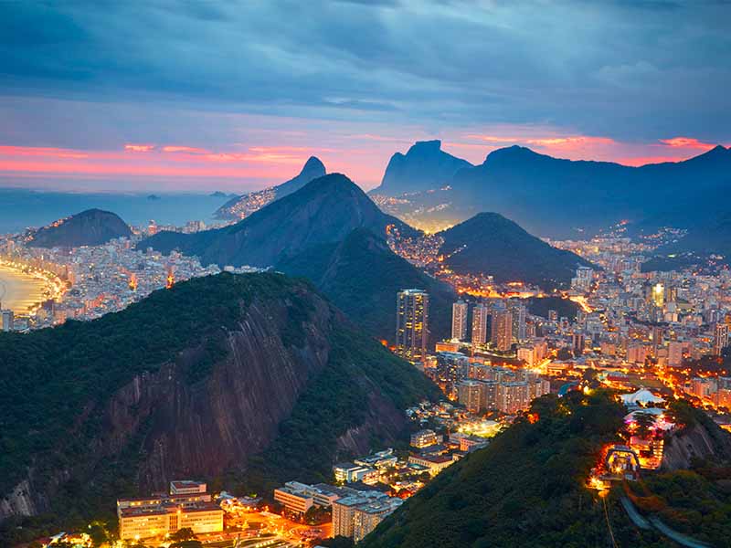 Rio de Janeiro le soir