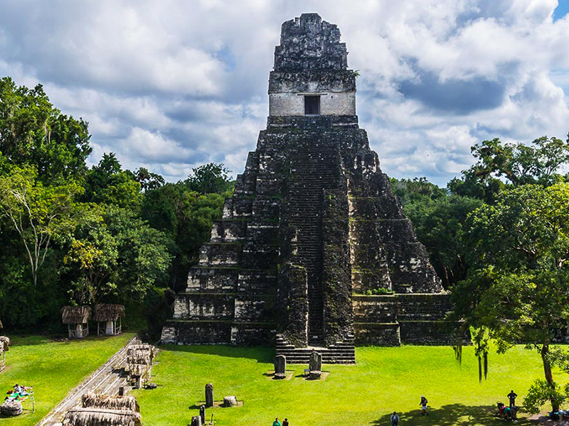 Le temple du grand jaguar de Tikal