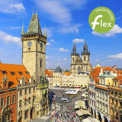 Artères menant au marché et à une superbe église 