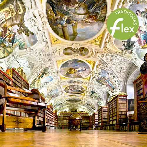 Époustouflant  plafond rempli de peinture d'oeuvre d'art 